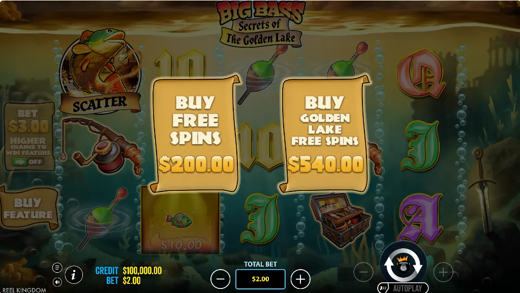 Big Bass - Secrets of the Golden Lake