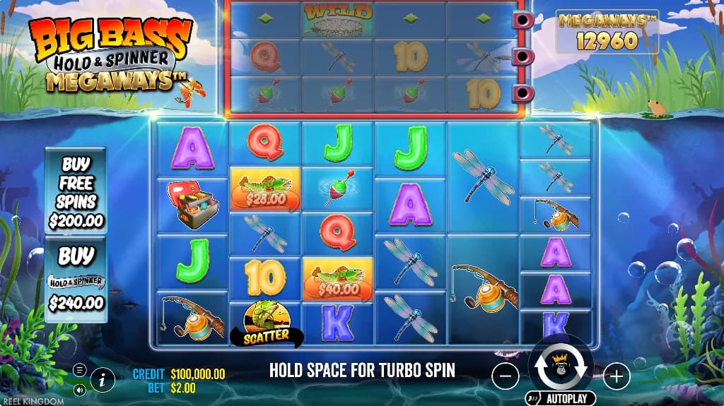 Big Bass Hold & Spinner Megaways