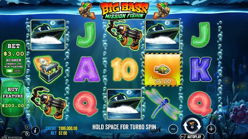 Big Bass Mission Fishin'