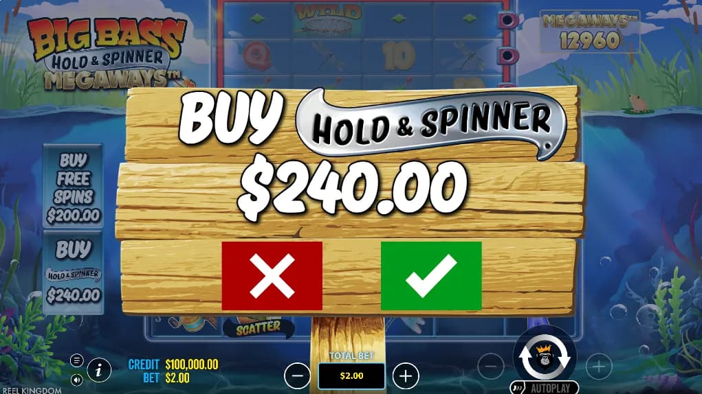 Big Bass Hold & Spinner Megaways