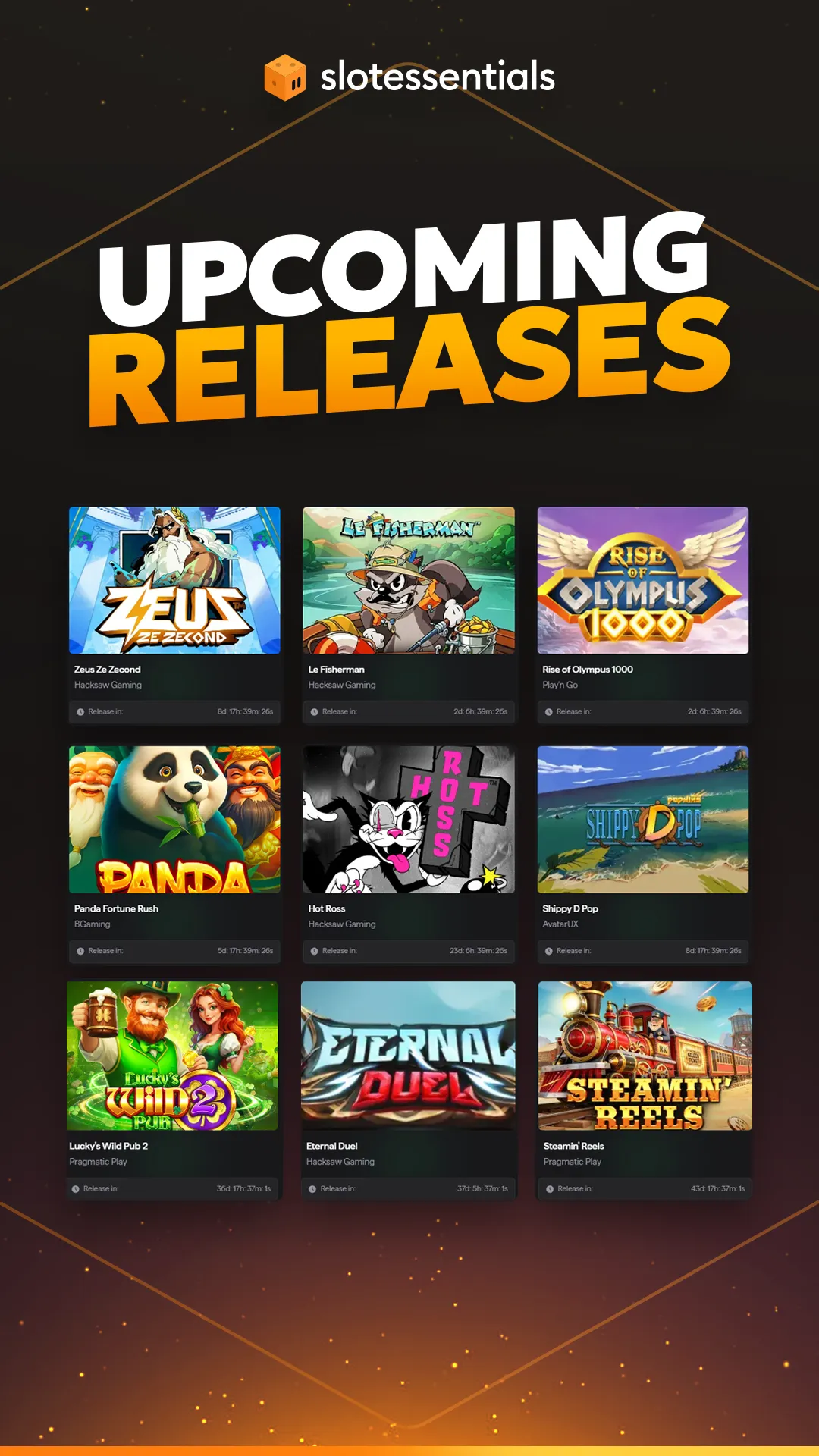 April 2026 Upcoming Releases
