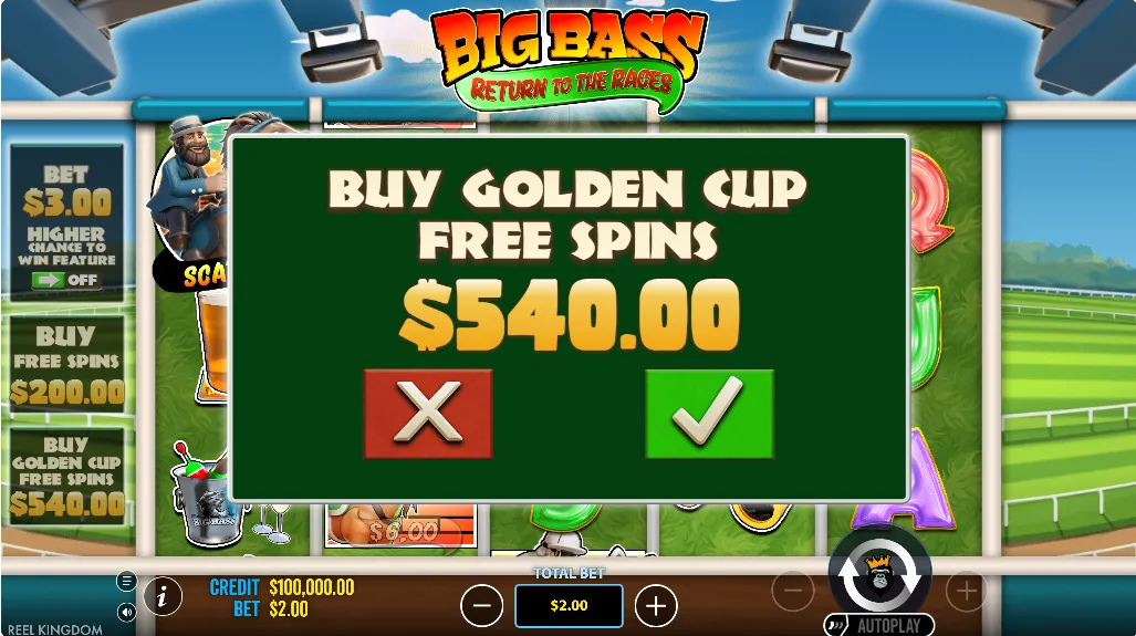 Big Bass Return to the Races