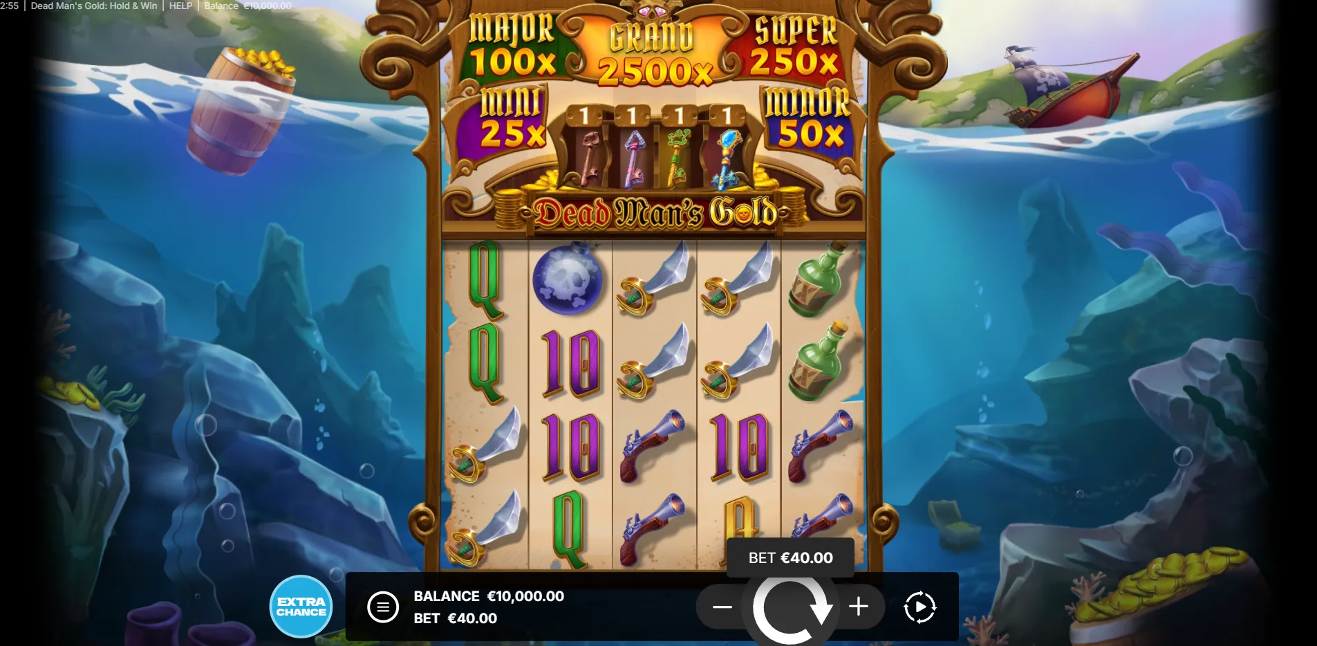 Dead Man's Gold: Hold and Win Review