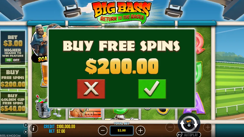 Big Bass Return to the Races