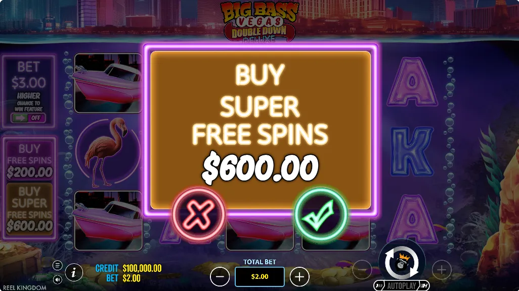 Big Bass Vegas Double Down Deluxe