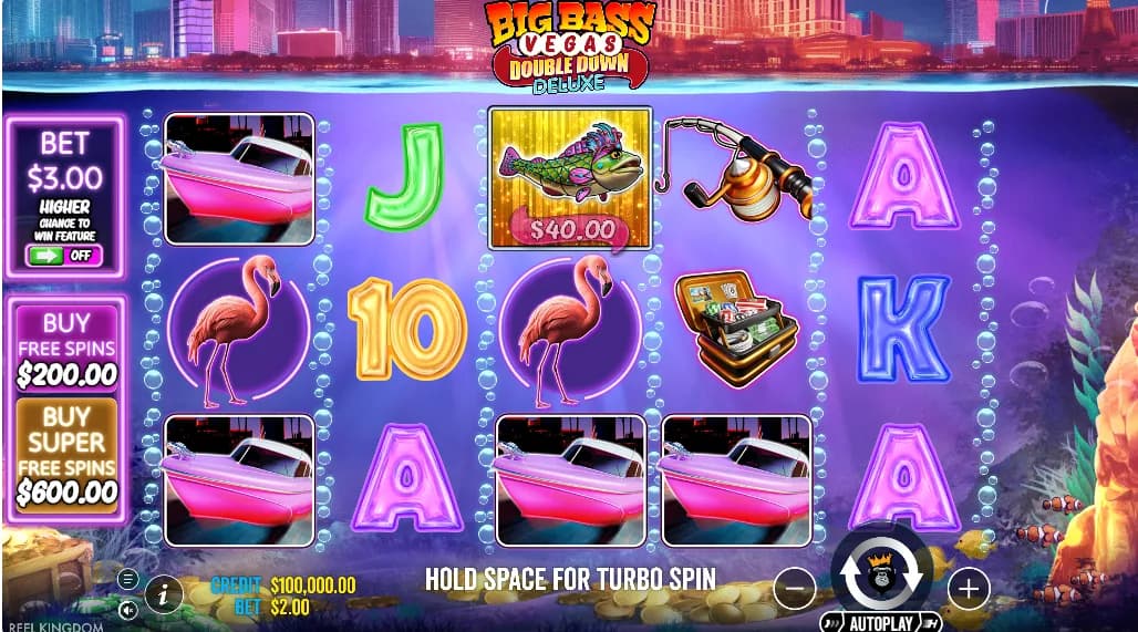 Big Bass Vegas Double Down Deluxe