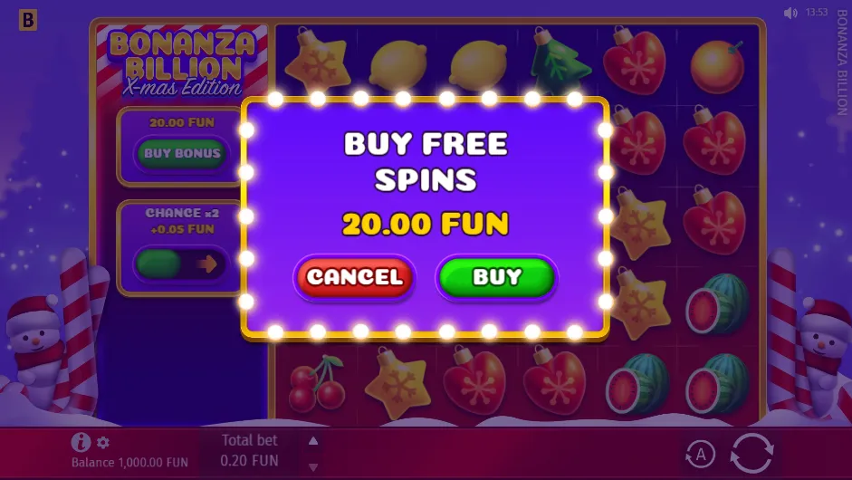 Bonanza Billion
