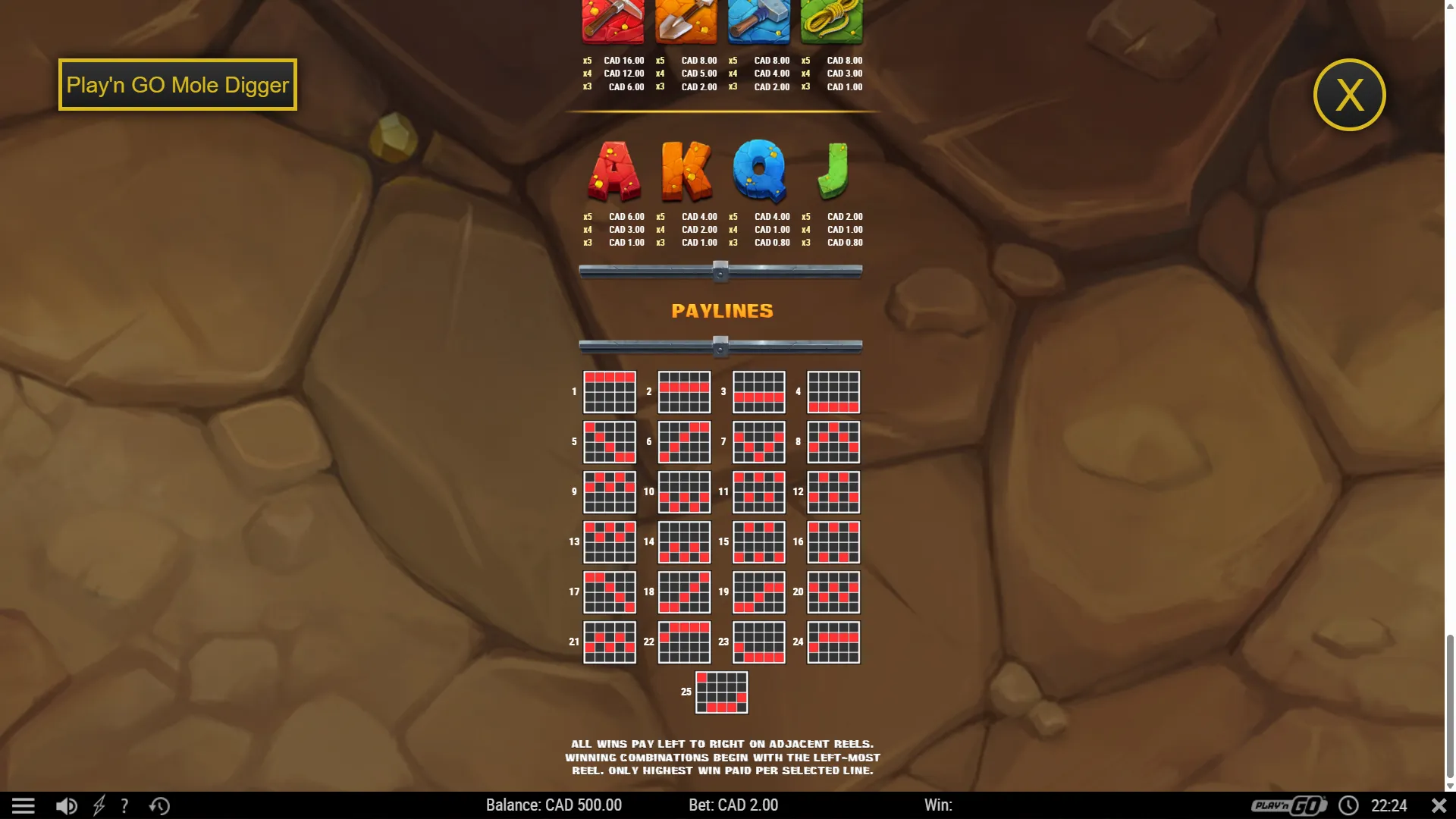 Play'n GO Mole Digger