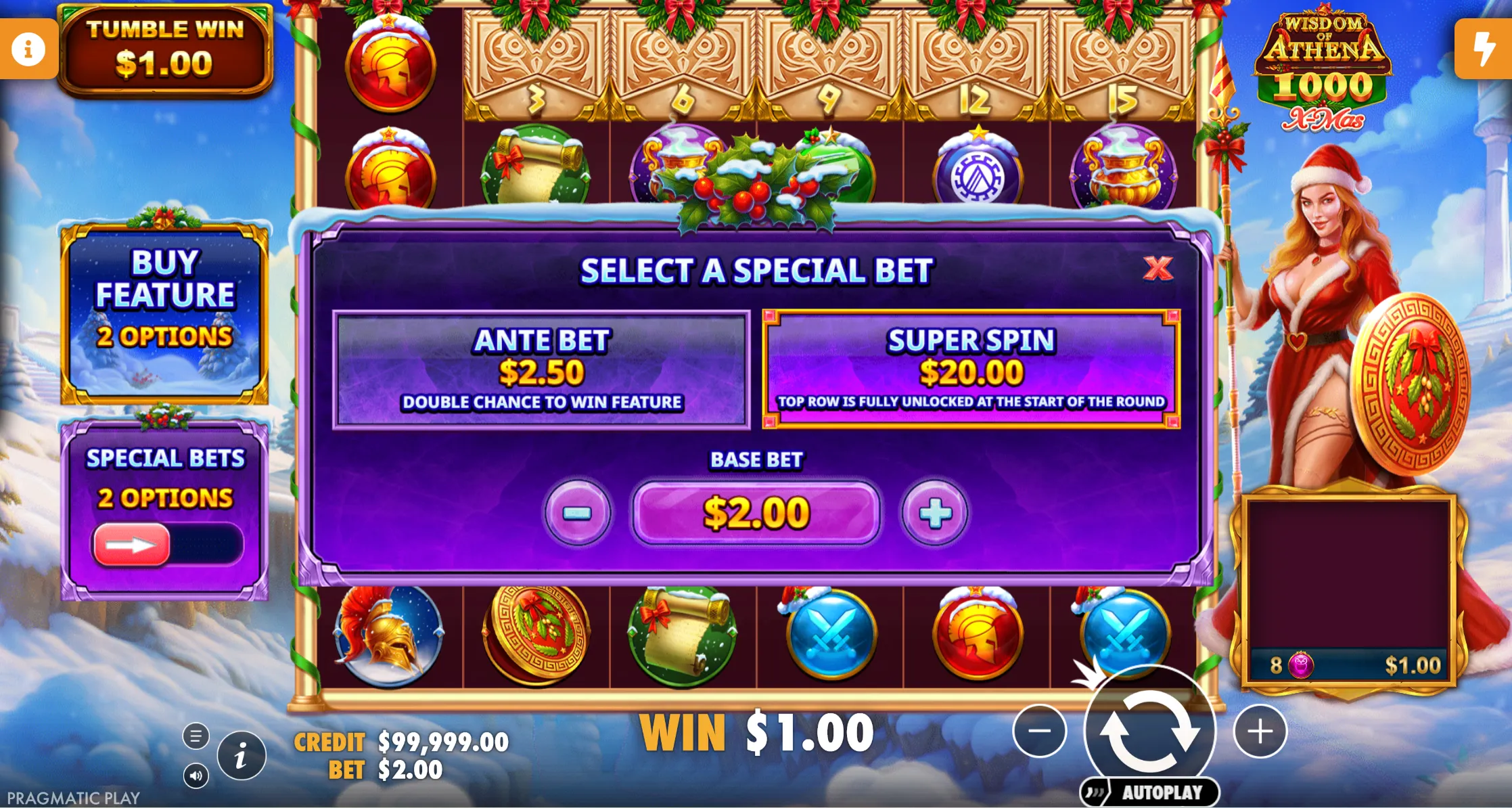 Wisdom of Athena 1000 Xmas