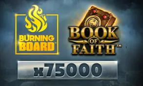Book of Faith Burning Board
